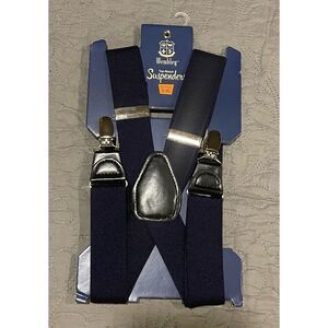 Wembley Top Notch Suspenders Men S M L XL New Navy Blue